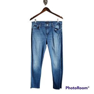 Lucky Brand Jeans Brooke Crop denim blue size 12/31